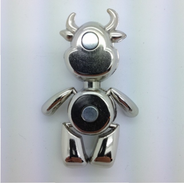 Art.42030-(Stock 1) Magnet Kuh für 1,0 cm. sticker - immagine 2